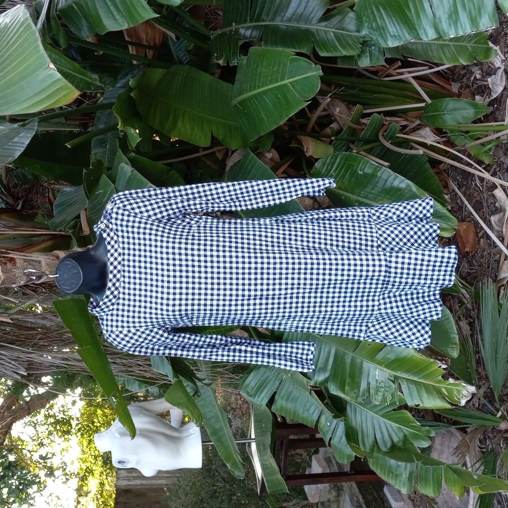 J crew plaid dress